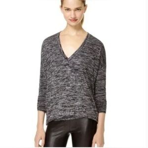 Wilfred Free Devinette Long-Sleeve Charcoal Grey Shirt Size Medium